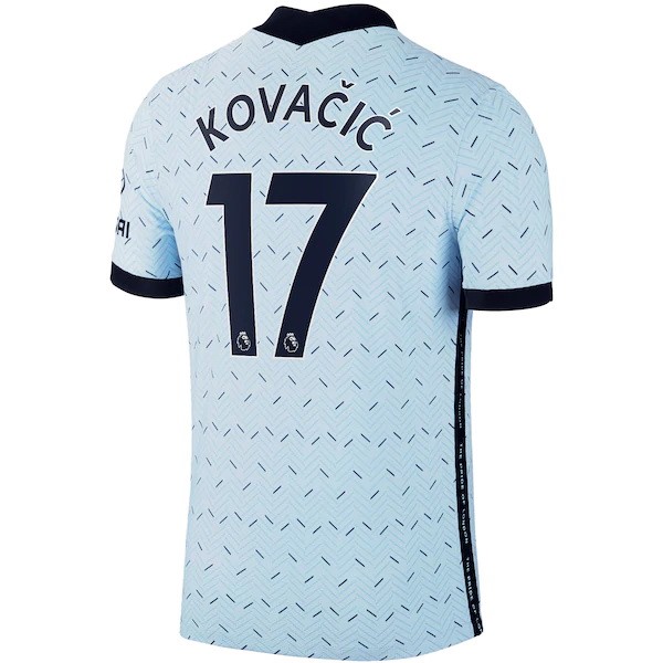 Maillot Football Chelsea NO.17 Kovacic Exterieur 2020-21 Bleu